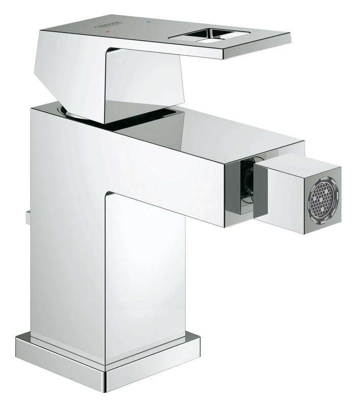 Bidetbatteri ettgreps krom Grohe Eurocube forside