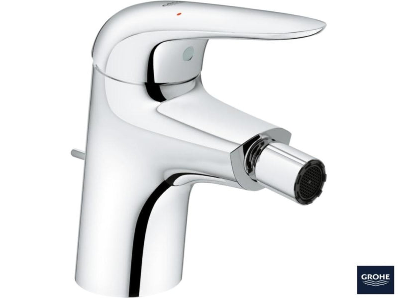 Bidetbatteri ettgreps krom - Grohe Eurostyle bakside