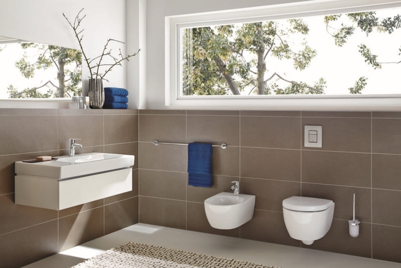 Montert bidetbatteri ettgreps krom Grohe Eurostyle Cosmopolitan i baderom