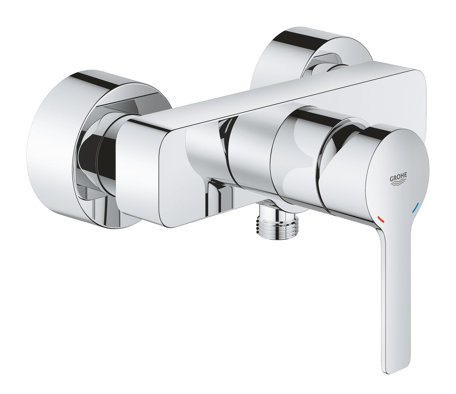 Dusjbatteri ettgreps krom Grohe Lineare forside