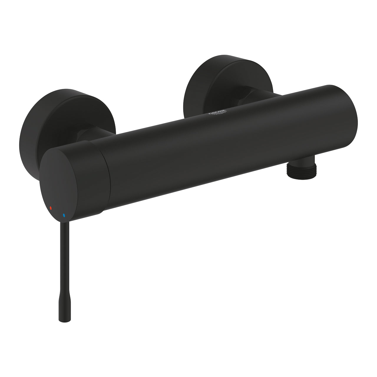 Dusjbatteri ettgreps Phantom Black Grohe Essence front