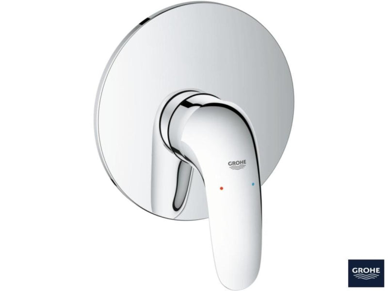 Dusjbatteri innbyggings ettgreps krom Grohe Eurostyle detalj