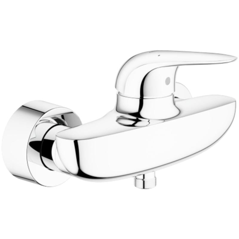 Dusjbatteri krom - Grohe Eurostyle montert