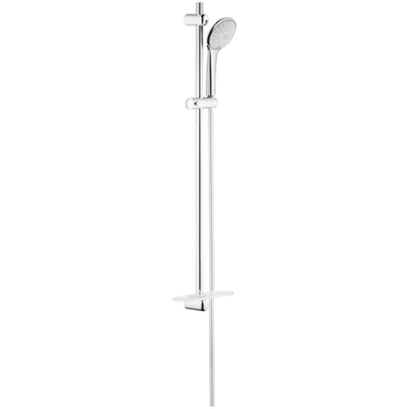 Roterebar dusjholder på Dusjsett med dusjstang krom Grohe Euphoria 110 Duo