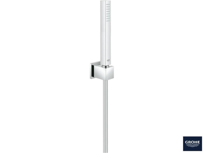 Dusjsett krom - Grohe Euphoria Cube Stick detalj av dusjhode