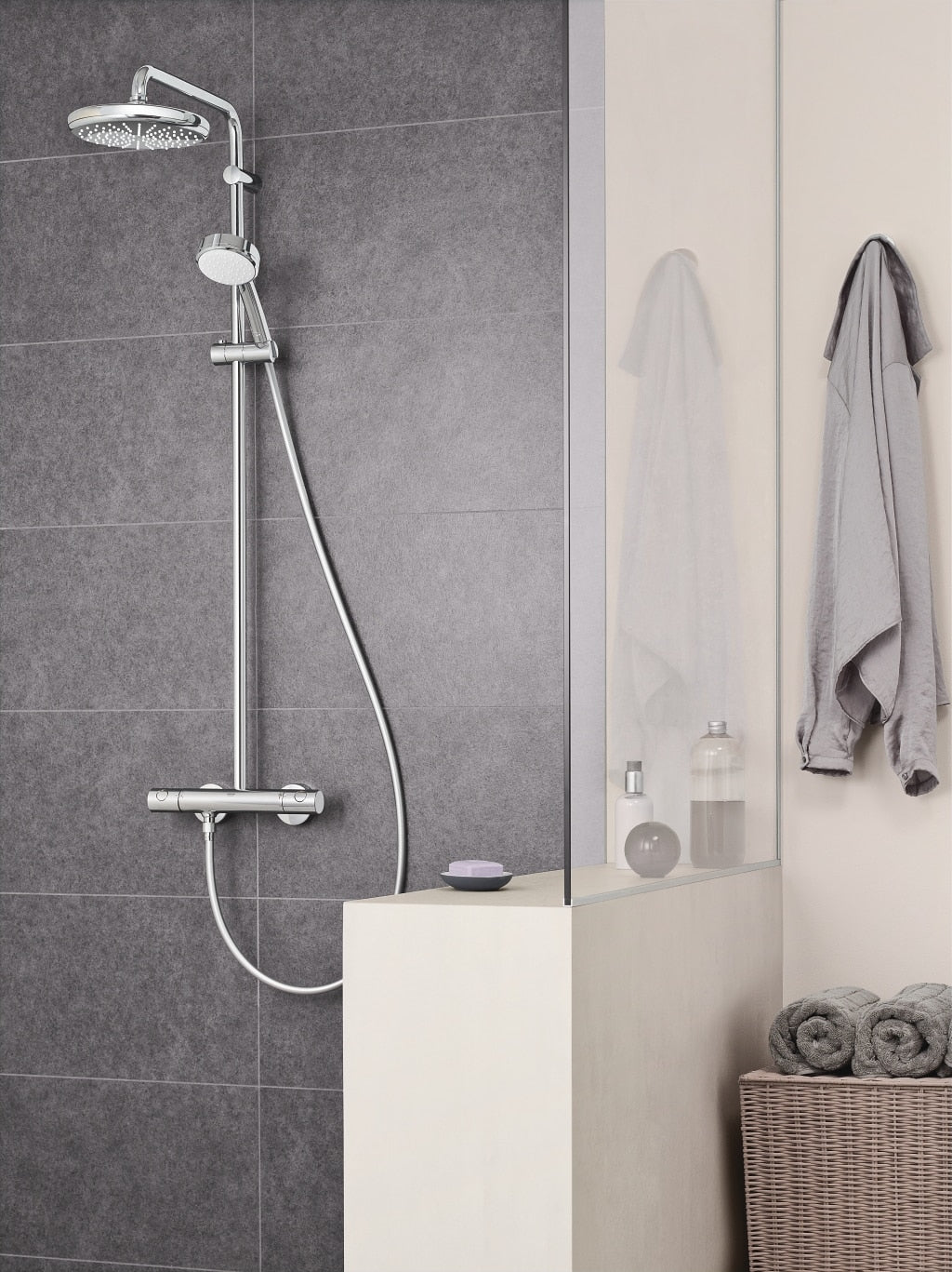 Nærbilde av hånddusj Grohe Tempesta Cosmopolitan