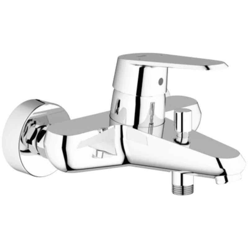 Sideprofil av Ettgreps badekarbatteri krom - Grohe Eurodisc Cosmopolitan