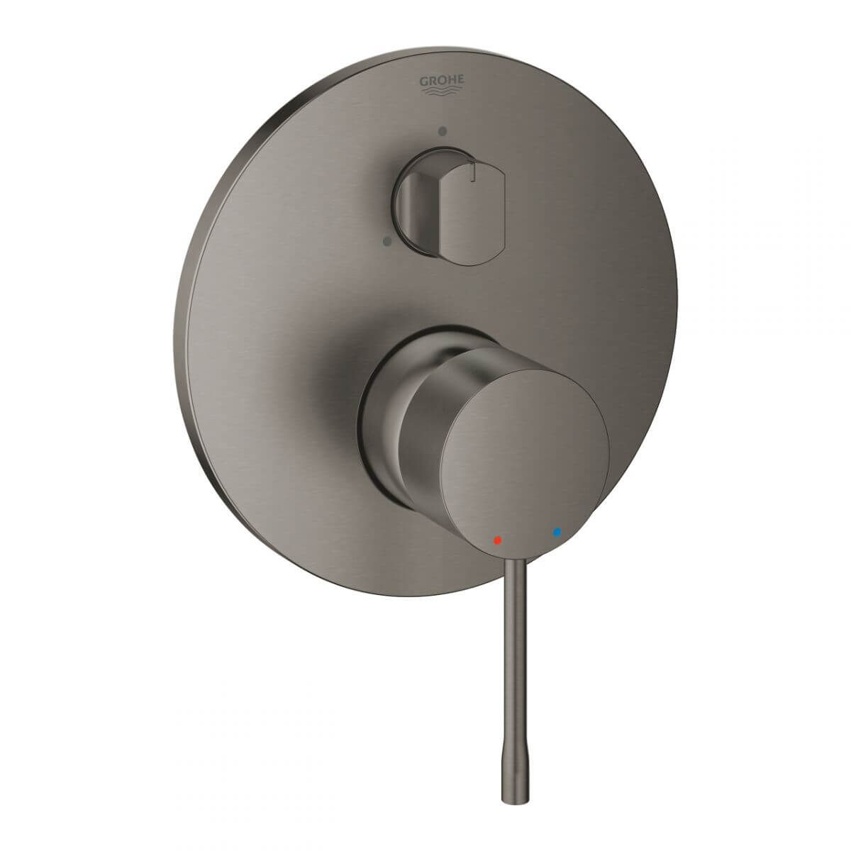 Innbyggingsbatteri 3-veis hard graphite Grohe Essence forfra
