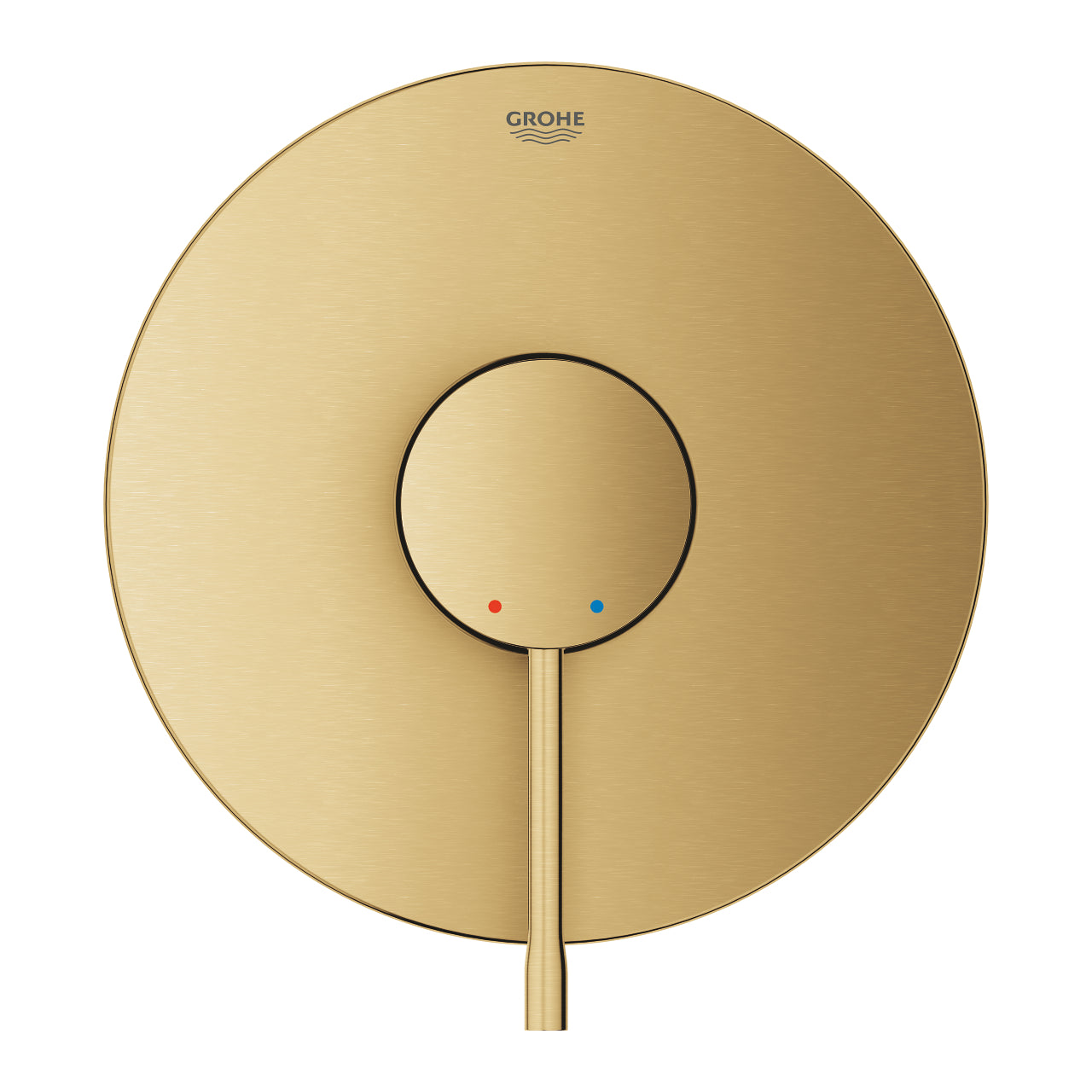 Innbyggingsbatteri ettgreps brushed cool sunrise Grohe Essence bakside