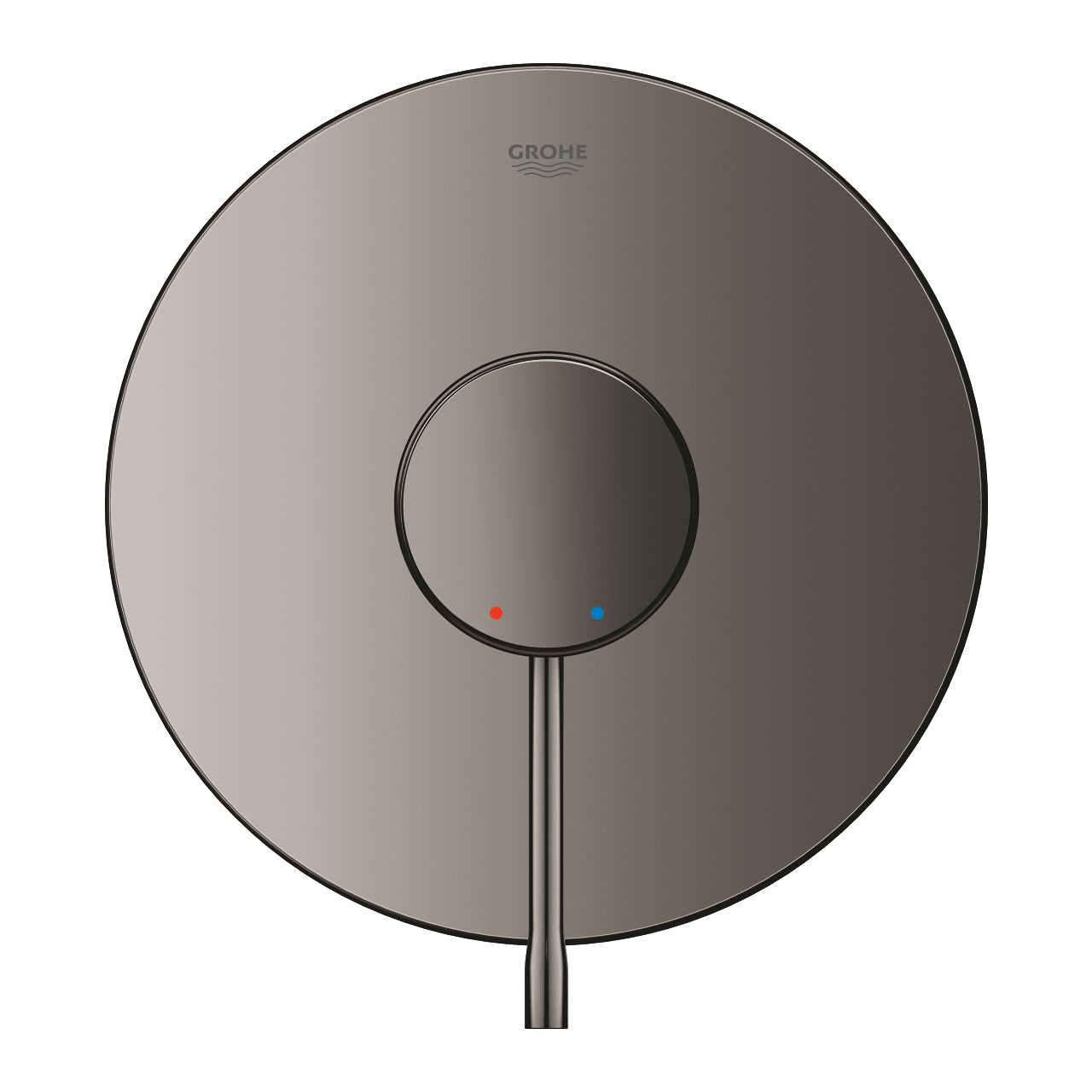 Innbyggingsbatteri ettgreps Hard Graphite Grohe Essence bakside