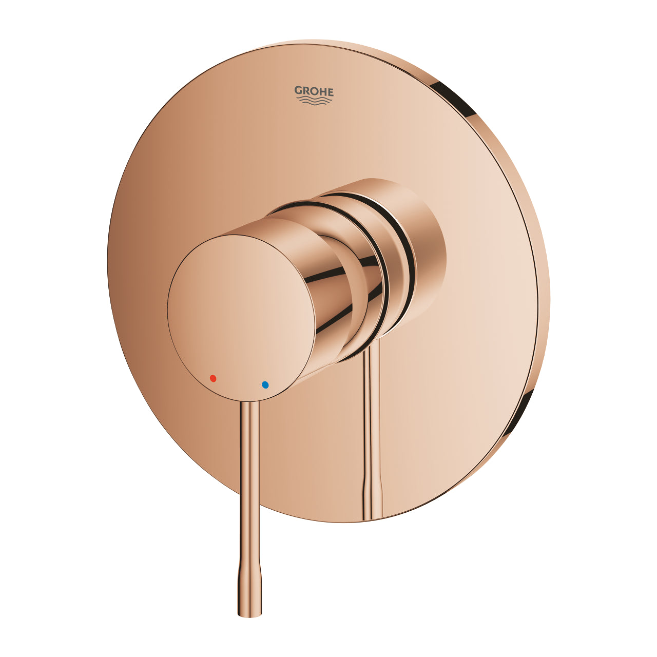 Innbyggingsbatteri ettgreps Warm Sunset Grohe Essence detalj