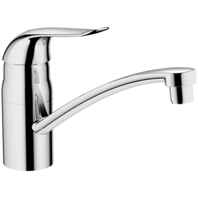 Kjøkkenbatteri ettgreps krom Grohe Euroeco Special med fleksible slanger