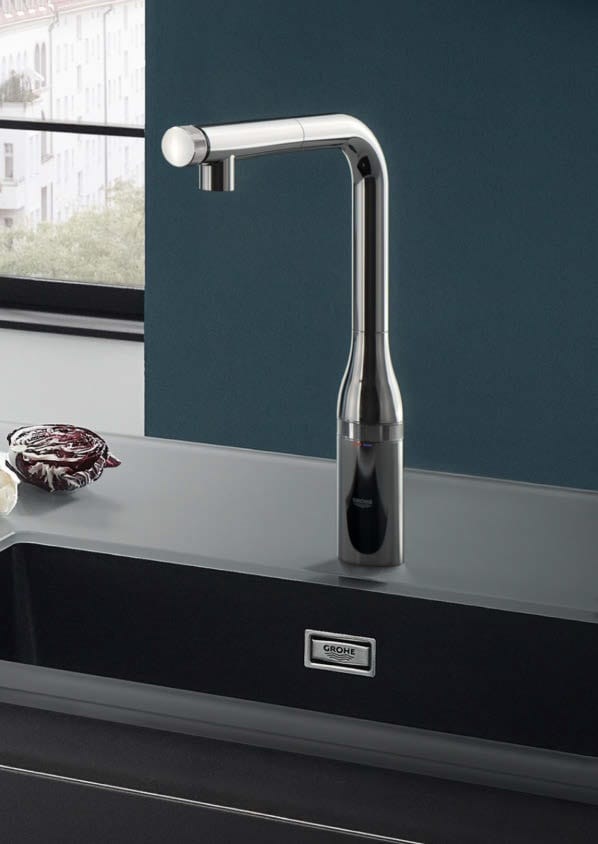 Detalj av Kjøkkenbatteri SmartControl krom
