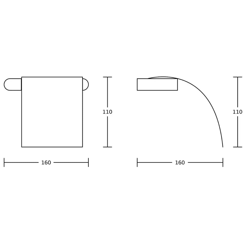 Adox Toalettpapirholder Krom - 70182333