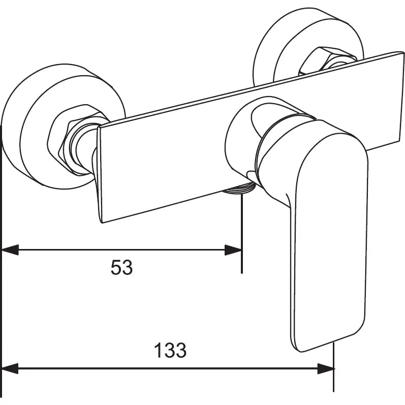 Alexa Dq40 Dusjsett Krom - 71204dq40-