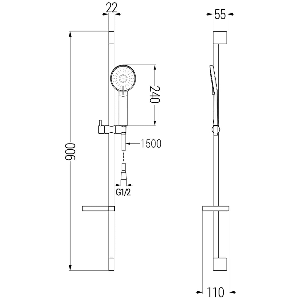 Alexa Ds40 Badekarpakke Svart - 71203ds40