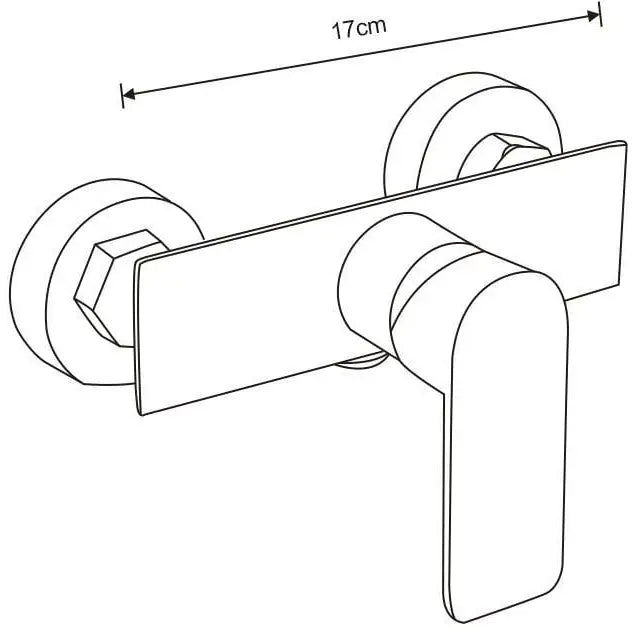 Alfa Dusjbatteri Gull - 745740