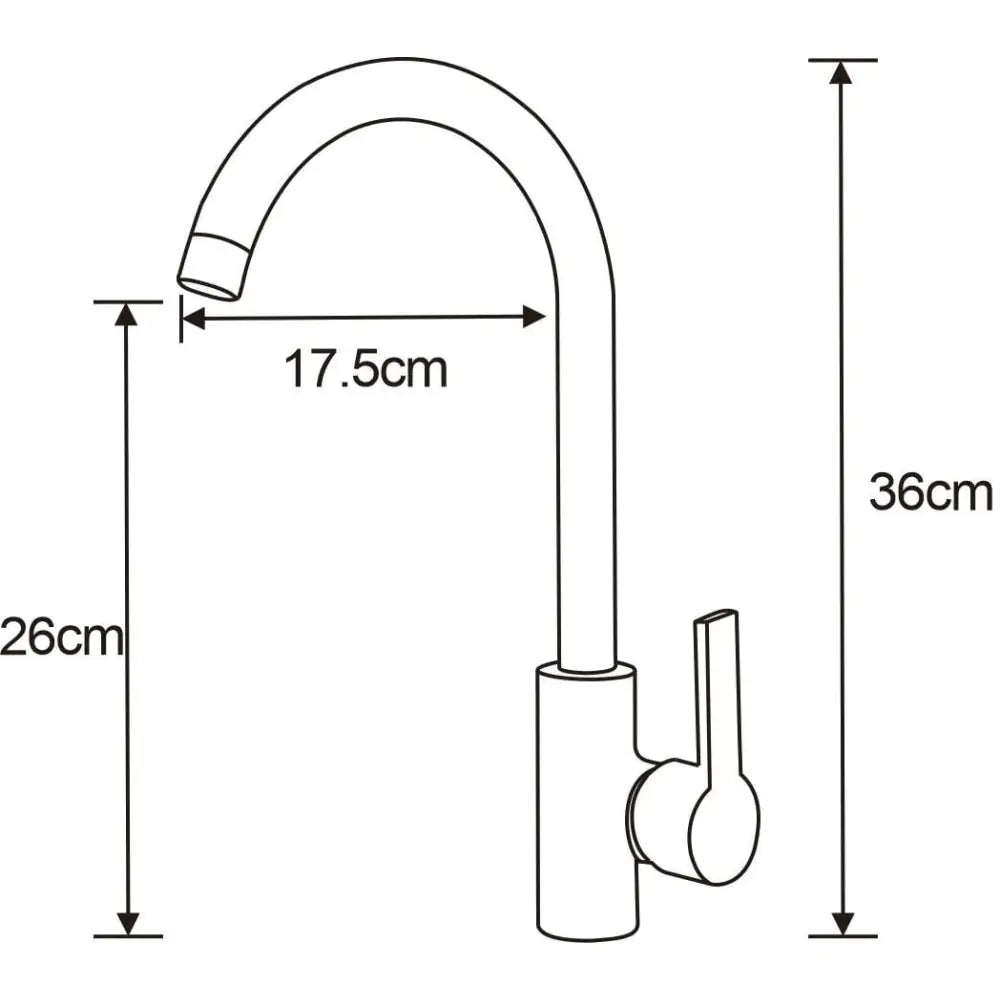 Kjøkkenbatteri Krom S7