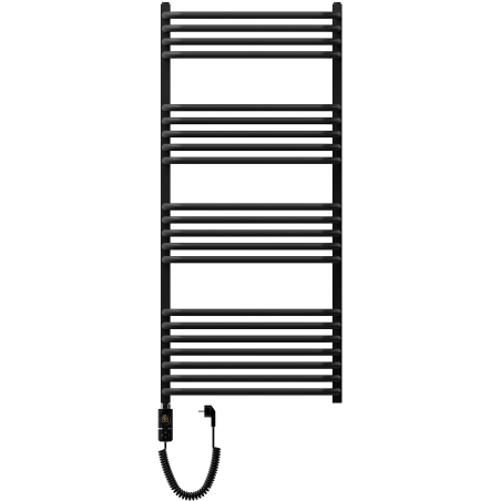 Håndkletørker Apollo 1210 x 550 mm, 600 W, Sort