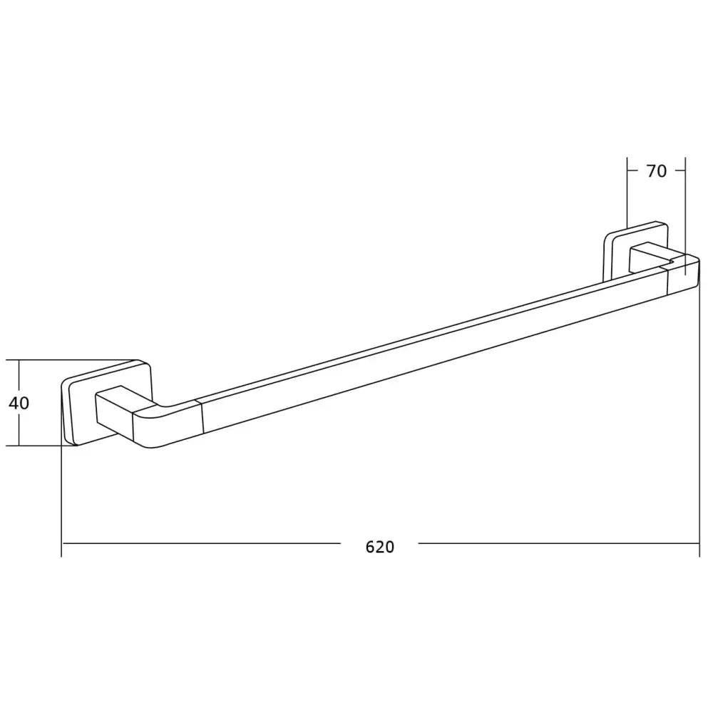 Asis Håndklehenger Gull - 7017624