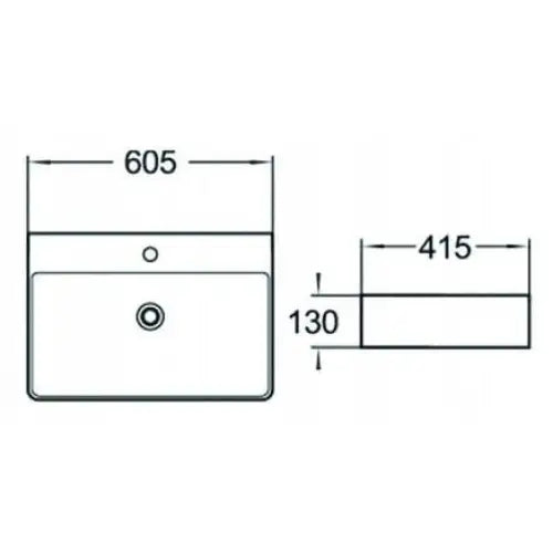 Benita Benkeplate Servant 60x41 Cm Hvit