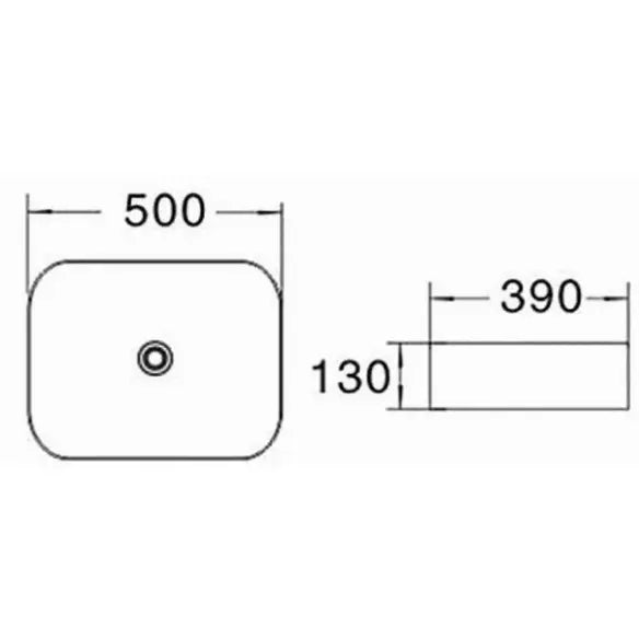 Carla Servant for Benkeplate 50x39 Cm Hvit Stein