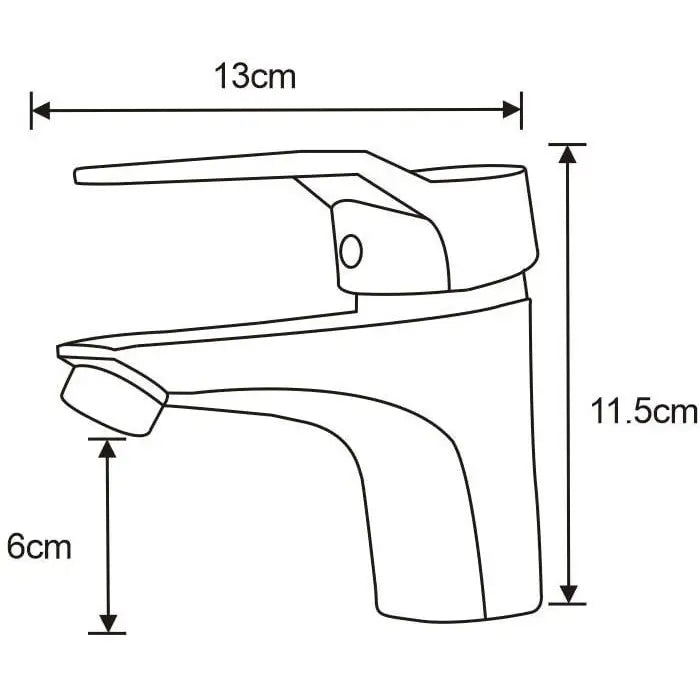 Caro Servantbatteri Svart - 746600