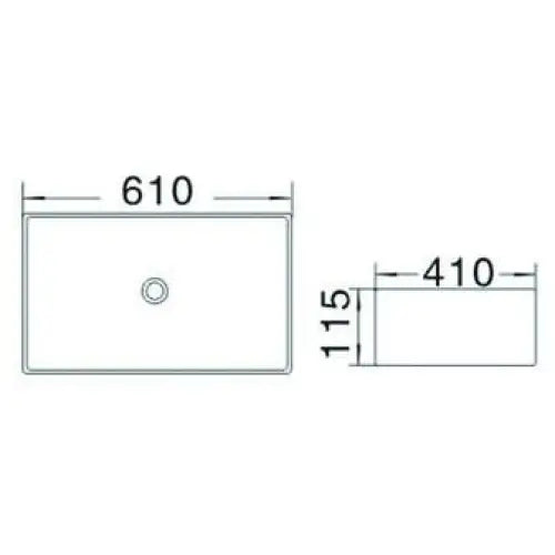 Catia Servant for Pålegg 61x41 Cm Hvit