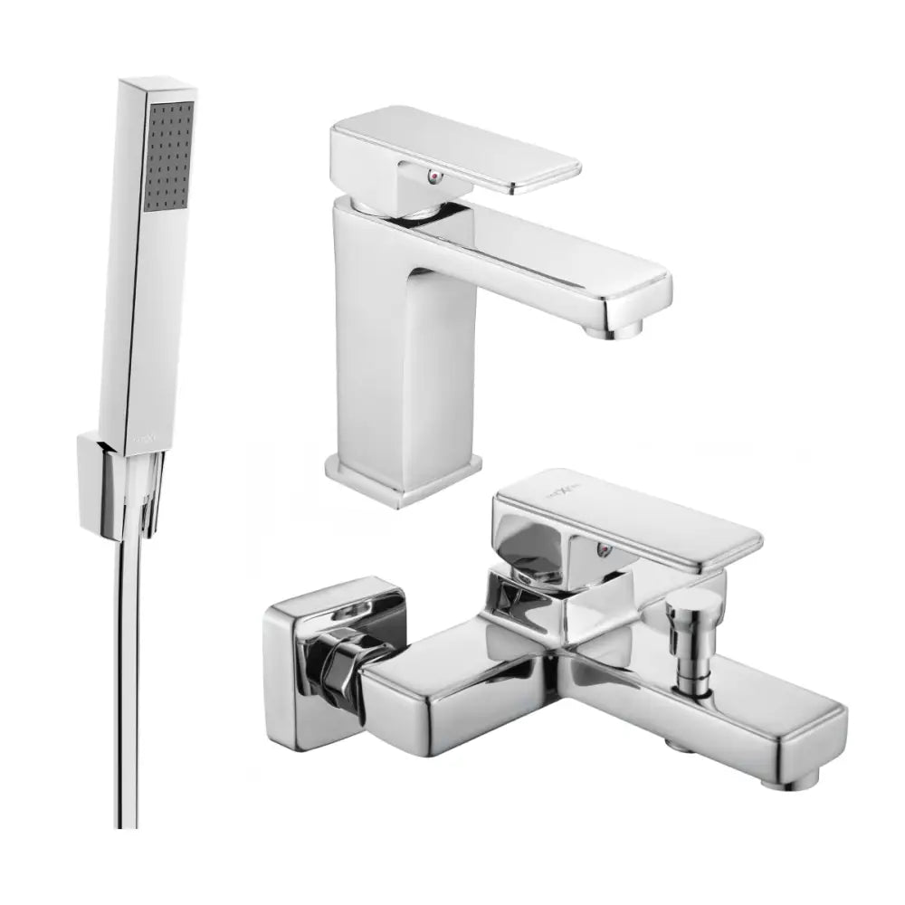 Cetus R77 Badekarpakke Krom - 744303r77