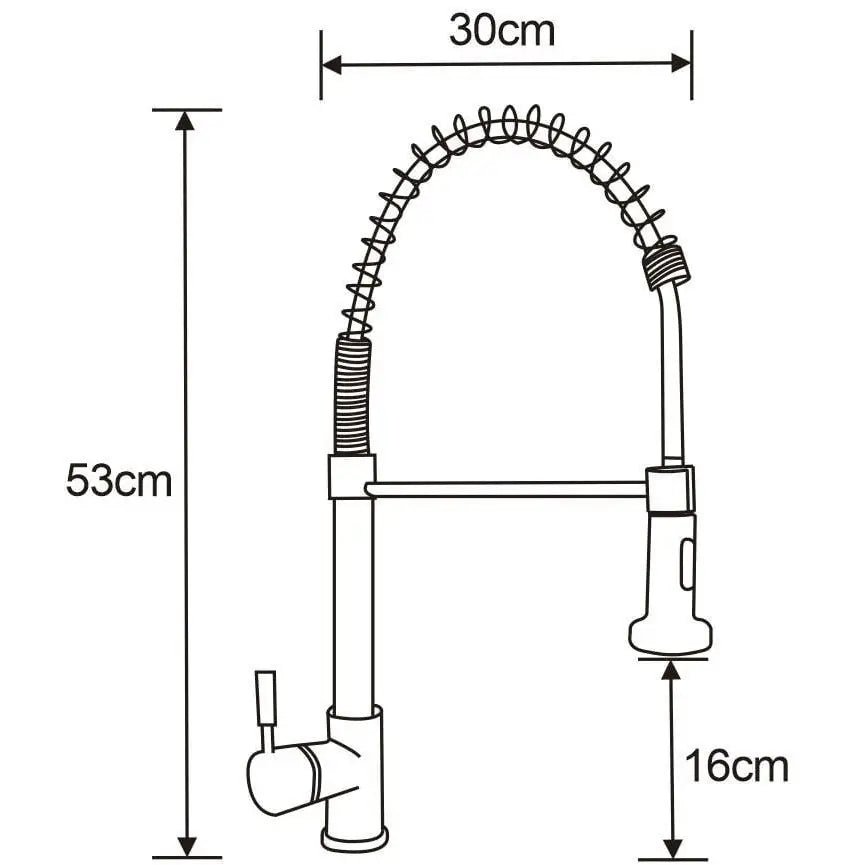 Kjøkkenbatteri Krom S1