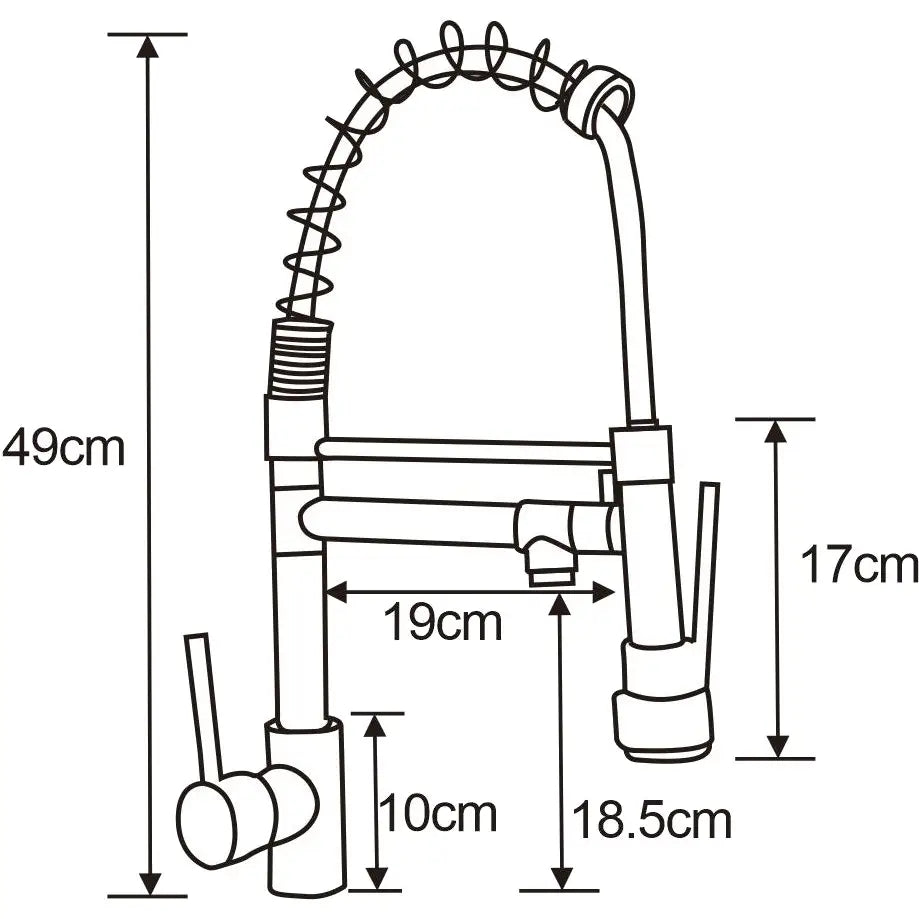 Kjøkkenbatteri Krom S5