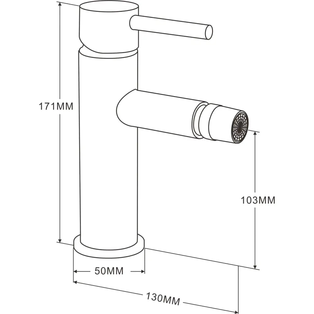 Elba Bidetbatteri i Krom - 74120