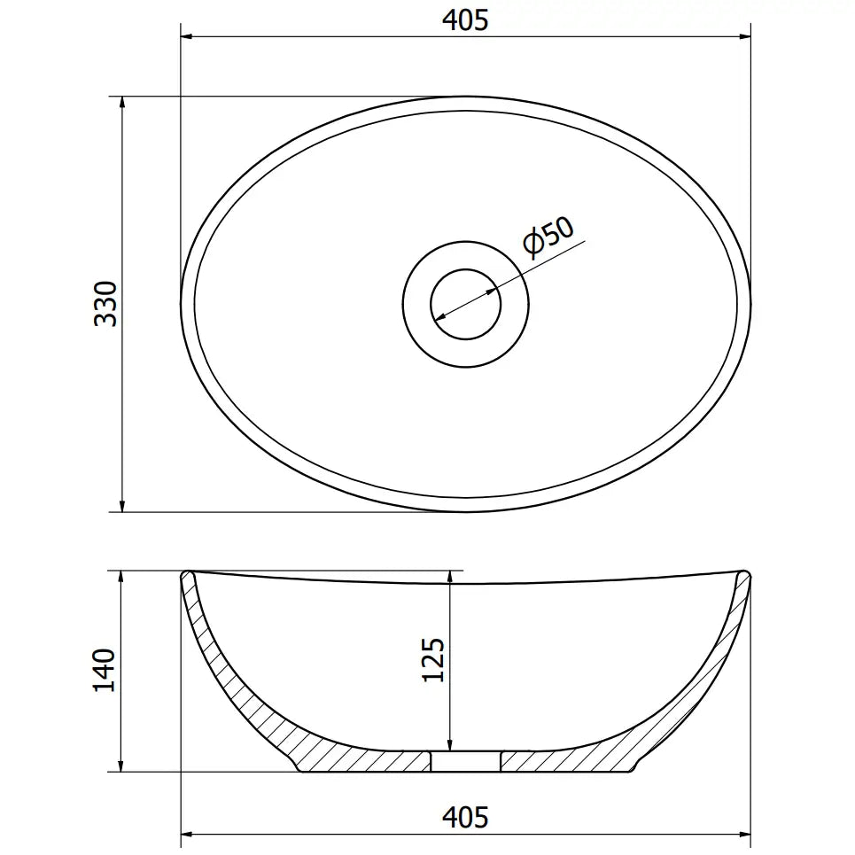 Elza Servant for Benkeplate 40x33 Cm Hvit Stein