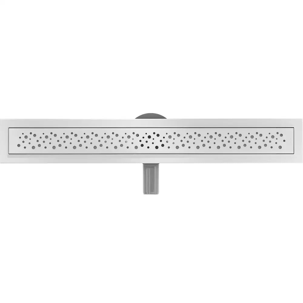 Flat 360° M12 Roterende Linjeavløp 50 Cm Krom - 1021050