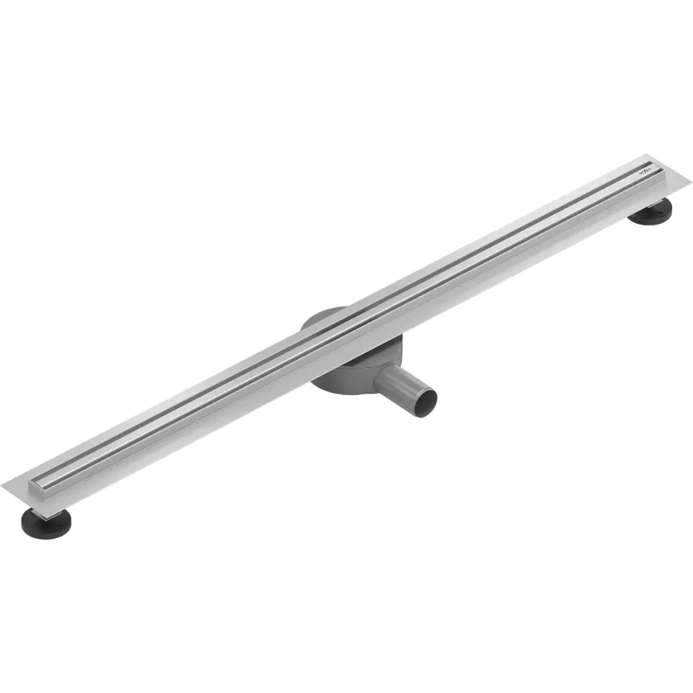 Flat 360° Slim Roterende Linjeavløp 100 Cm Krom