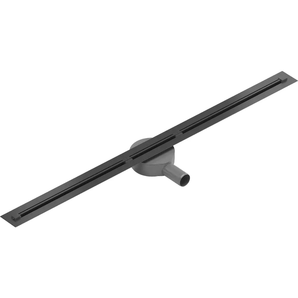 Flat 360° Super Slim Roterbar Linjeavløp 100 Cm Svart