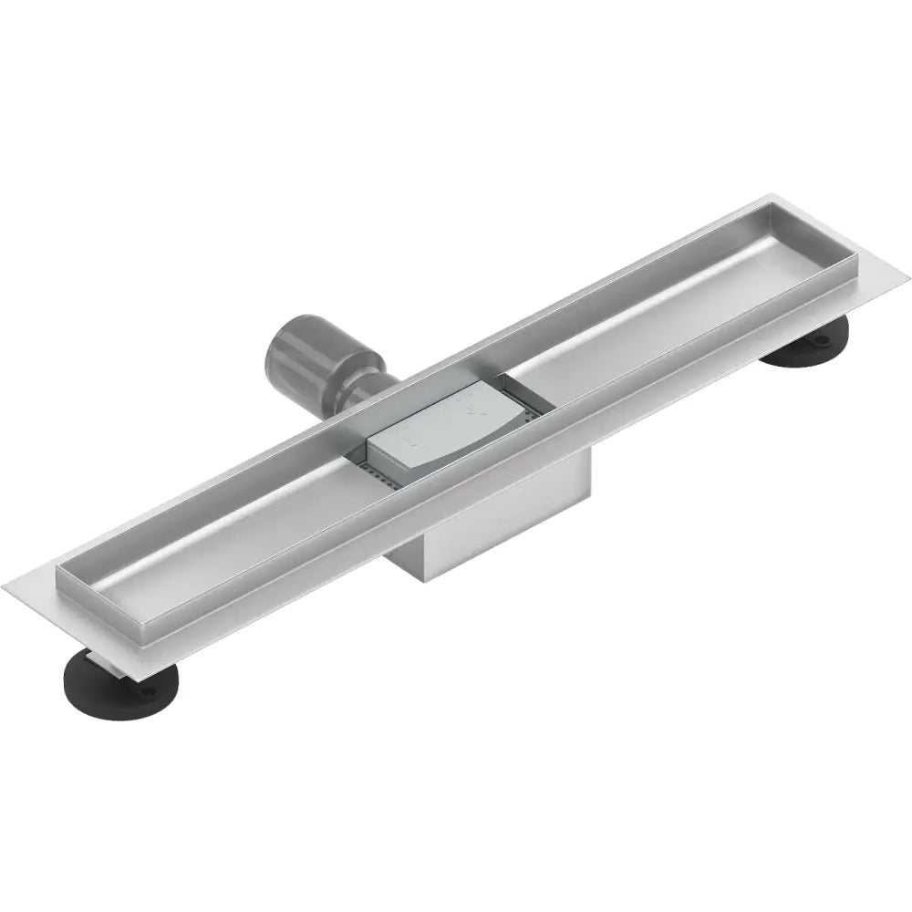 Flat Kropp for Linjeavløp 50 Cm Krom