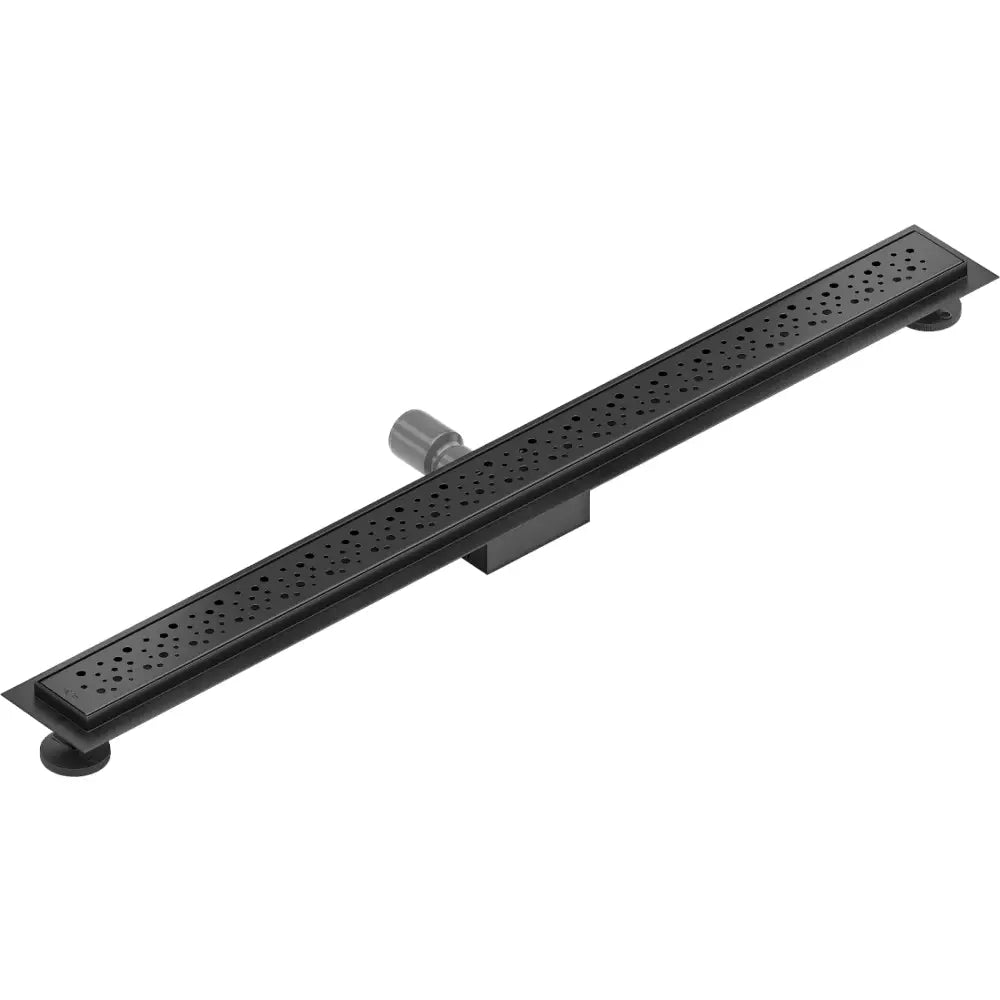 Flat M12 Linjeavløp 100 Cm Svart - 1721100-