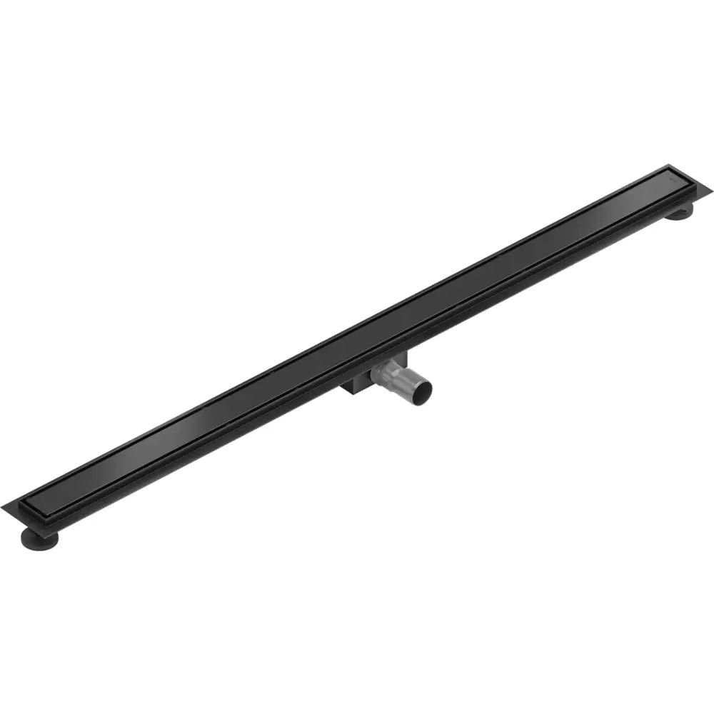 Flat M13 Linjeavløp 2i1 120 Cm Svart