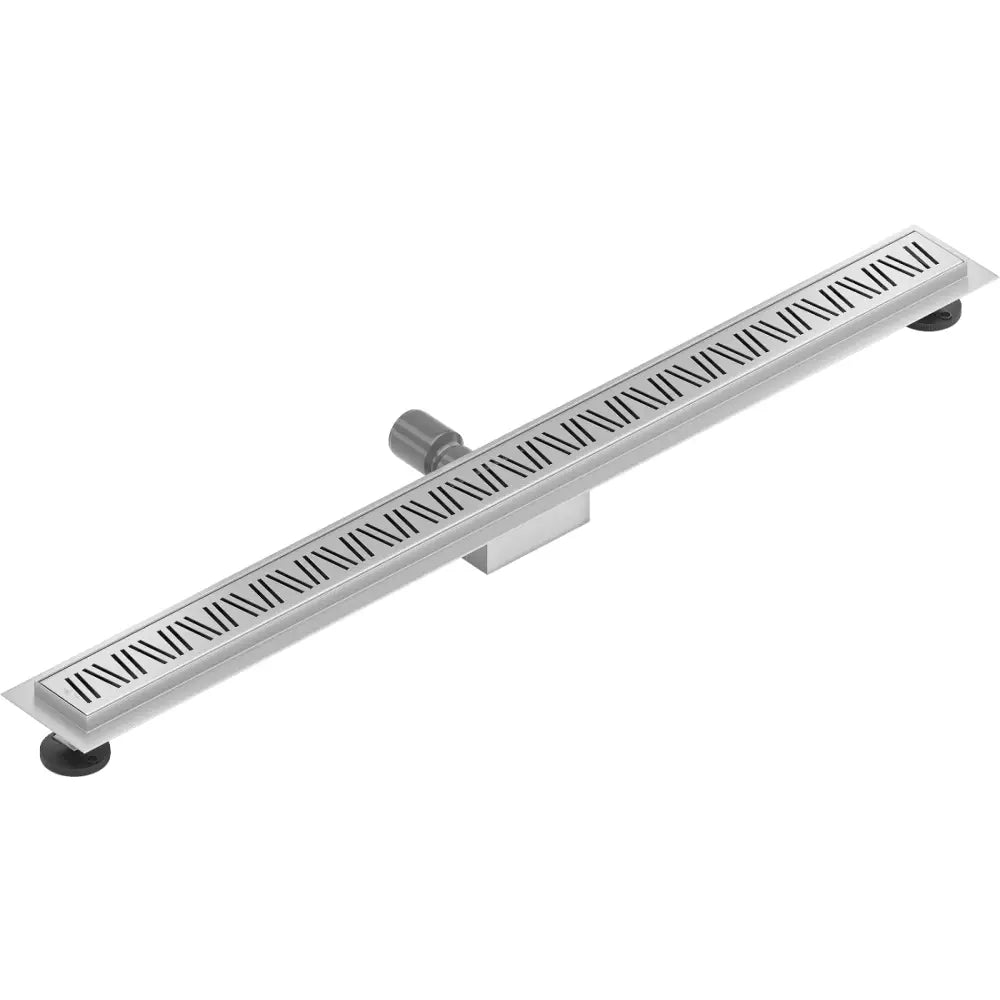 Flat M22 Linjeavløp 100 Cm Krom - 1029100