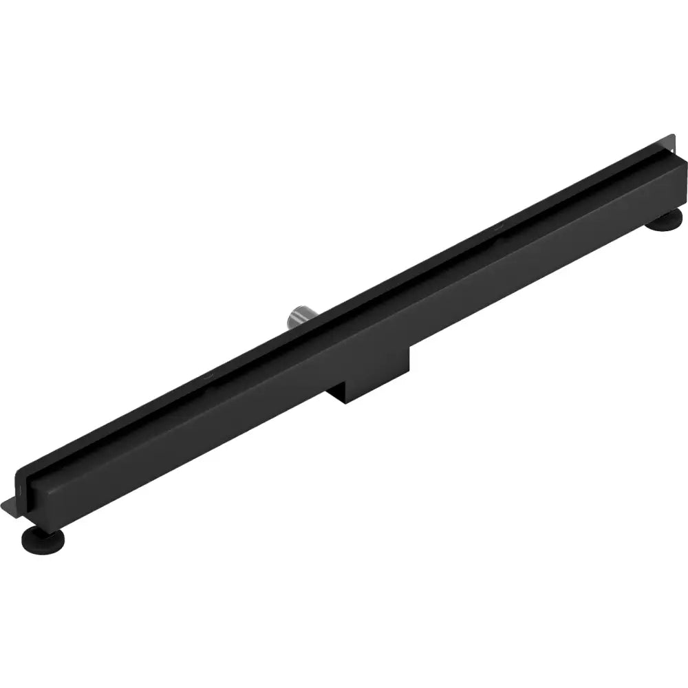 Flat Wall Linjeavløp for Vegg 2-i-1 110 Cm Svart