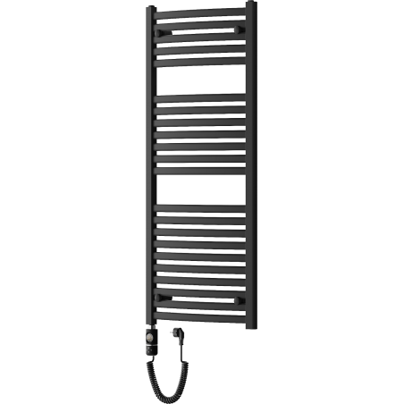 Håndkletørker Helios 1200 x 500 mm, 600 W, Sort