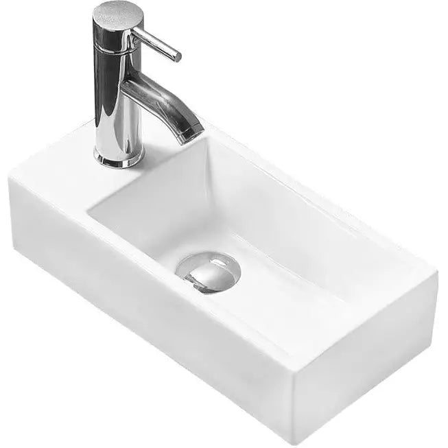 Inez Servant for Benkeplate Høyre 41x21 Cm Hvit - 21484000r