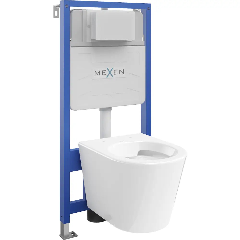 Innbyggingssett for Wc Ramme Fenix Slim med Wc-skål Rico Hvit - 6103372xx