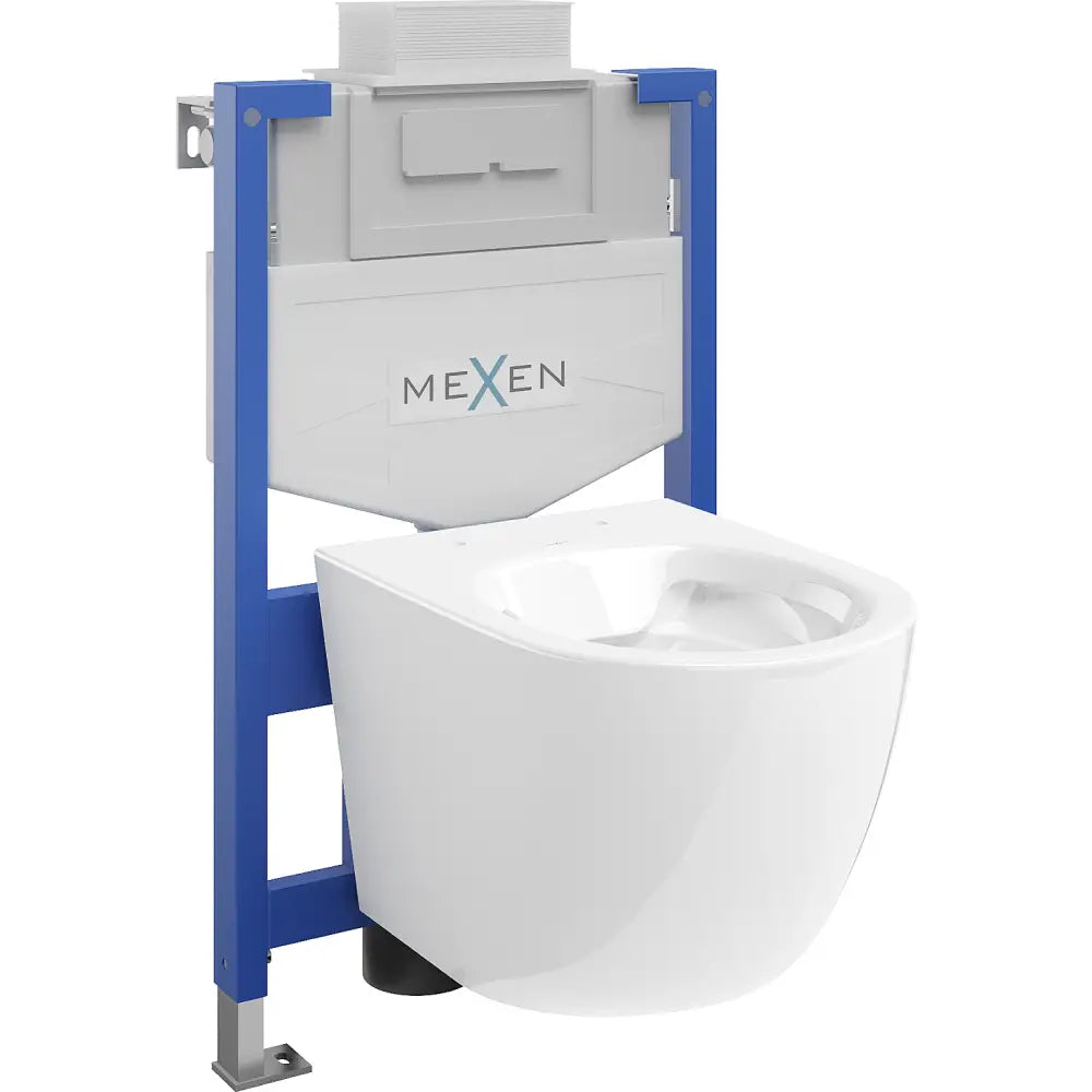 Innebygd Wc-rammesett Fenix Xs-u med Wc-skål Lena Hvit - 6853322xx