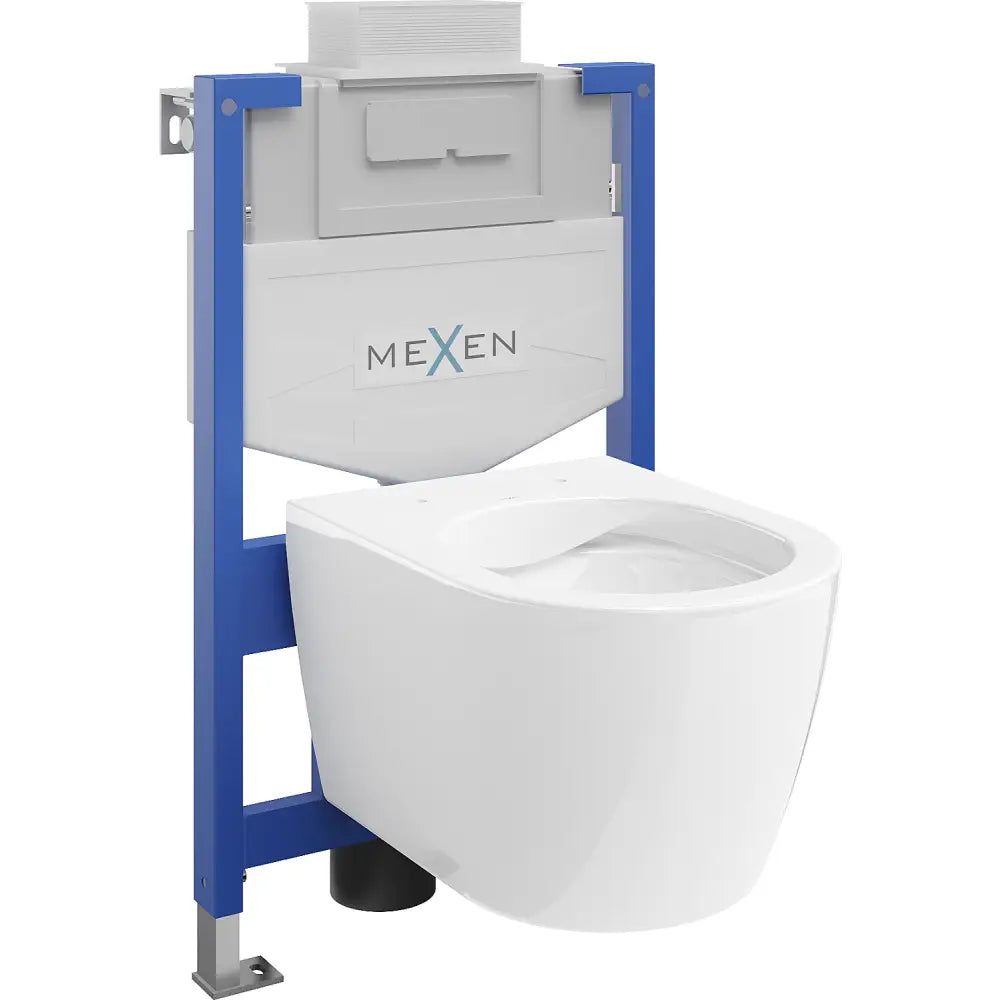 Innebygget Wc-sett Fenix Xs-u med Wc-skål Carmen Hvitt - 6853388xx