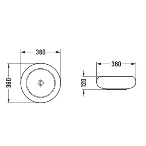 Lola Servant for Benkeplate 36x36 Cm Matt Svart