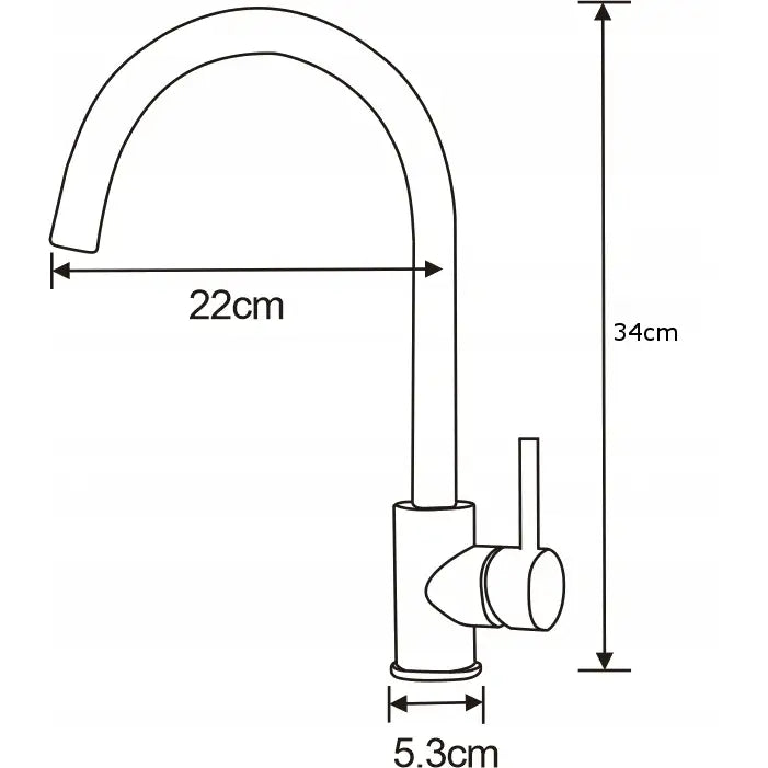 Kjøkkenbatteri Krom S4