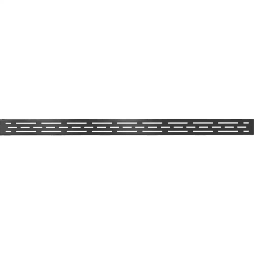 M01 Deksel for Linjeavløp 90 Cm Svart