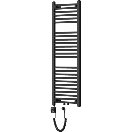 Håndkletørker Mars 1200 x 400 mm, 400 W, Sort